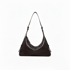 MARLOWE Chocolate-Brown Tote Bag
